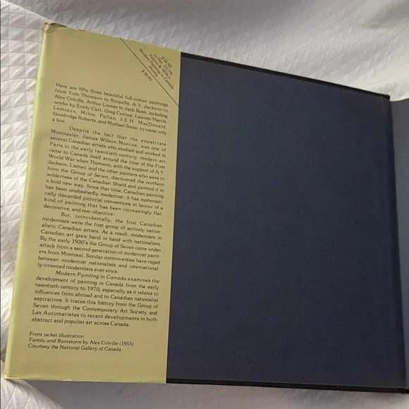 Modern Painting in Canada Hardcover Art Book - Pale Green Cover - Picture 2 of 13